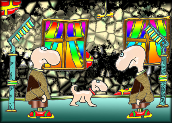 ... ein Pfund Abgehacktes, ...