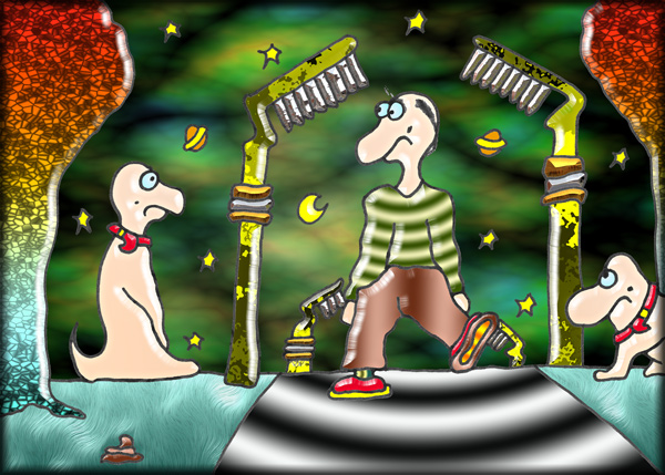 ... der Weg zur&uuml;ck ...