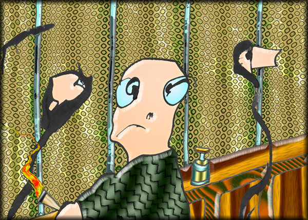 ... drei Halunki ...