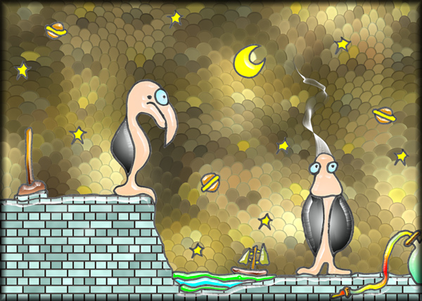 ... vom Raubvogel ...