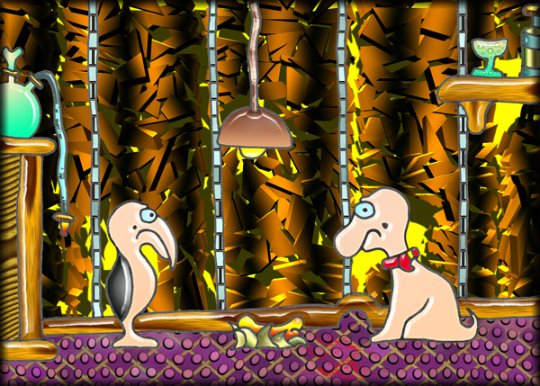 ... wenn Hölzer durch ...