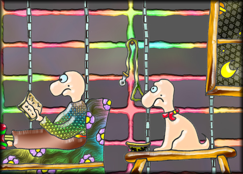 ... langwellige Unterhaltung ...