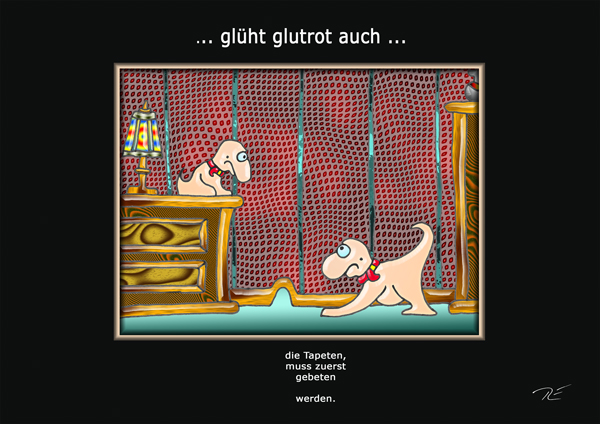 ... gl&uuml;ht glutrot auch ...