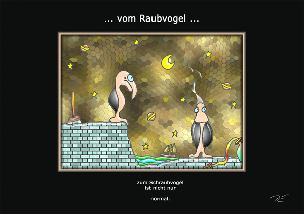 ... vom Raubvogel ...