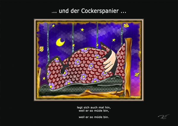 ... und der Cockerspanier ...