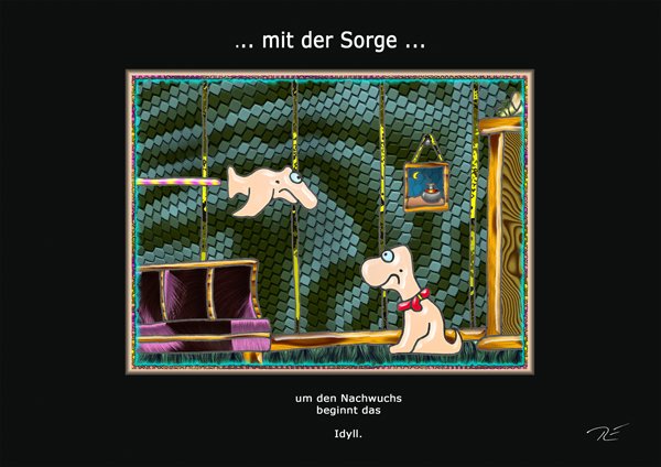 ... mit der Sorge ...