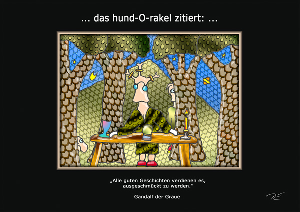... das hund-O-rakel genehmigt ...