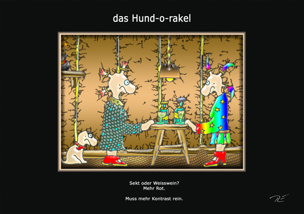 ... das hund-o-rakel ...