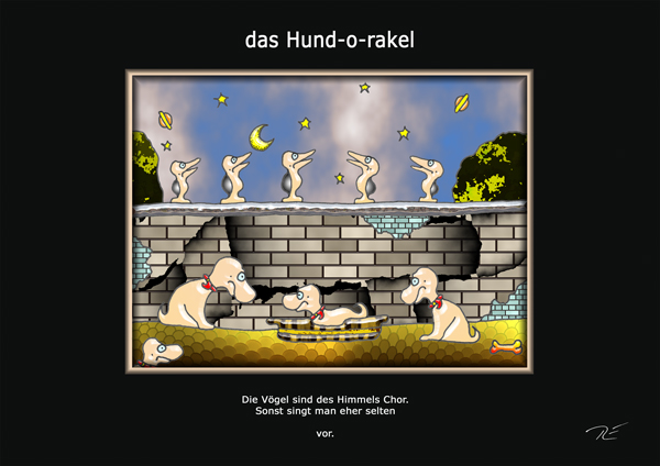 ... das hund-o-rakel ...