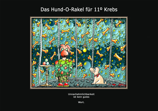 ... das hund-o-rakel ...