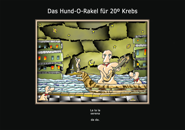 ... das hund-o-rakel ...