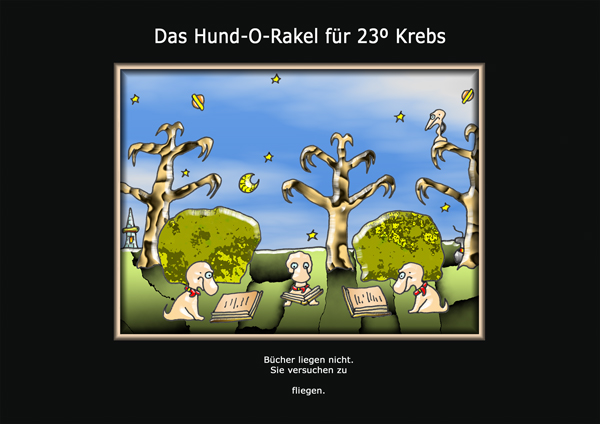 ... das hund-o-rakel ...