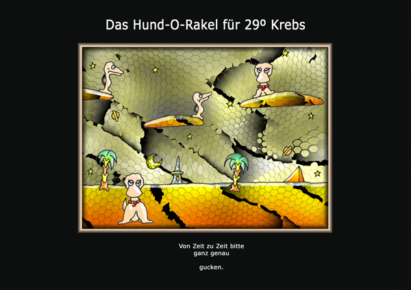 ... das hund-o-rakel ...