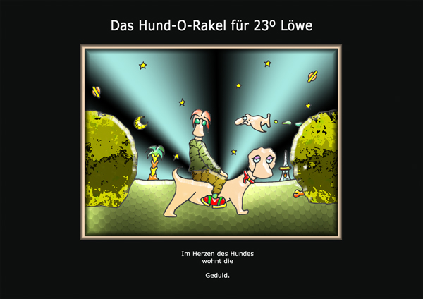 ... das hund-o-rakel ...