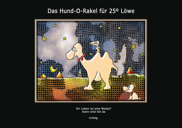 ... das hund-o-rakel ...