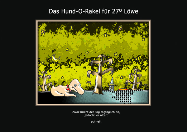 ... das hund-o-rakel ...