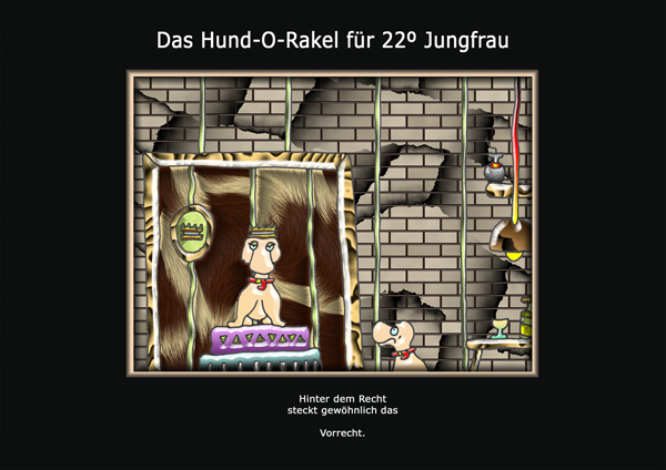 ... das hund-o-rakel ...