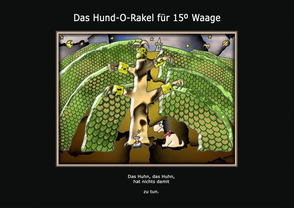 ... das hund-o-rakel ...