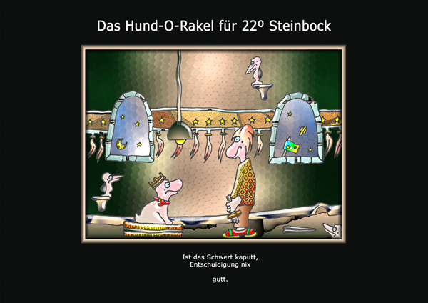 ... das hund-o-rakel ...