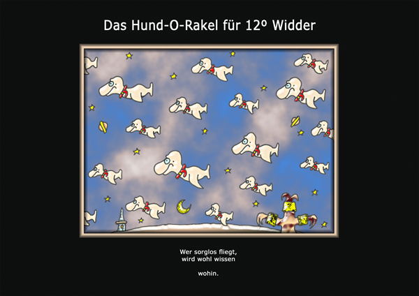 ... das hund-o-rakel ...