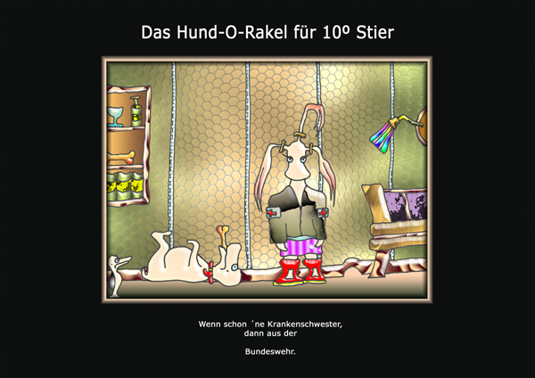 ... das hund-o-rakel ...