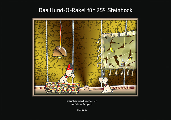 ... das hund-o-rakel ...