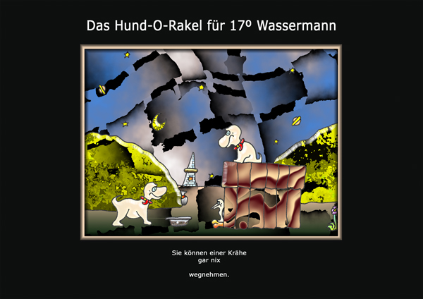 ... das hund-o-rakel ...