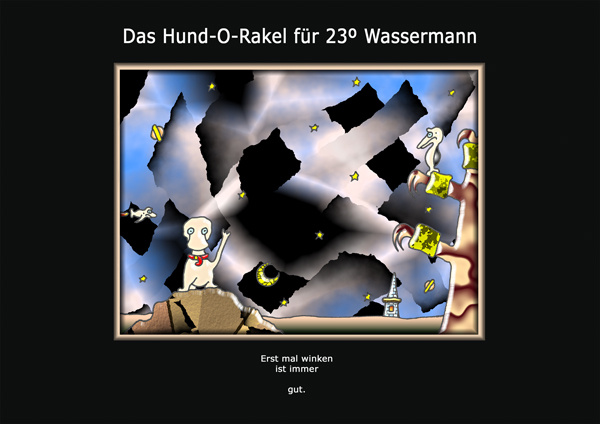 ... das hund-o-rakel ...