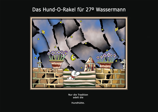 ... das hund-o-rakel ...