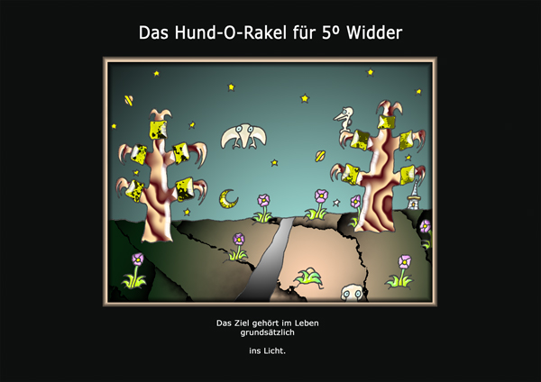 ... das hund-o-rakel ...