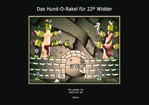 ... das hund-o-rakel ...