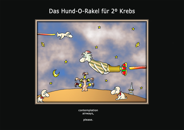 ... das hund-o-rakel ...