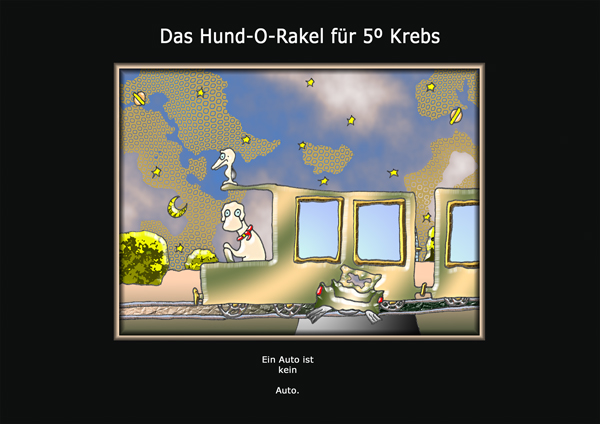 ... das hund-o-rakel ...