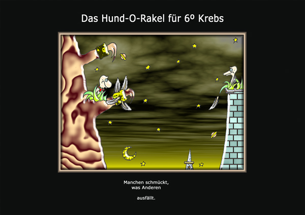 ... das hund-o-rakel ...