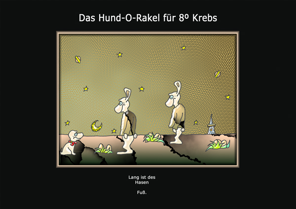 ... das hund-o-rakel ...