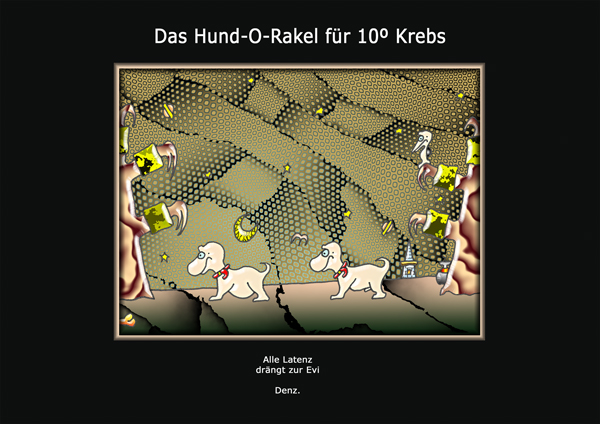 ... das hund-o-rakel ...