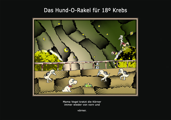 ... das hund-o-rakel ...