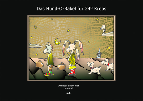 ... das hund-o-rakel ...