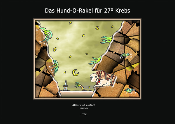 ... das hund-o-rakel ...