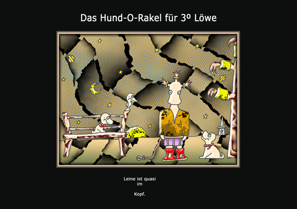 ... das hund-o-rakel ...