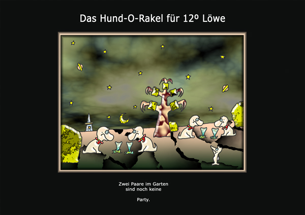 ... das hund-o-rakel ...