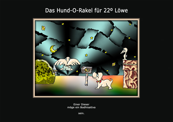 ... das hund-o-rakel ...