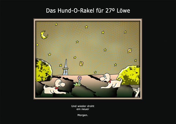 ... das hund-o-rakel ...