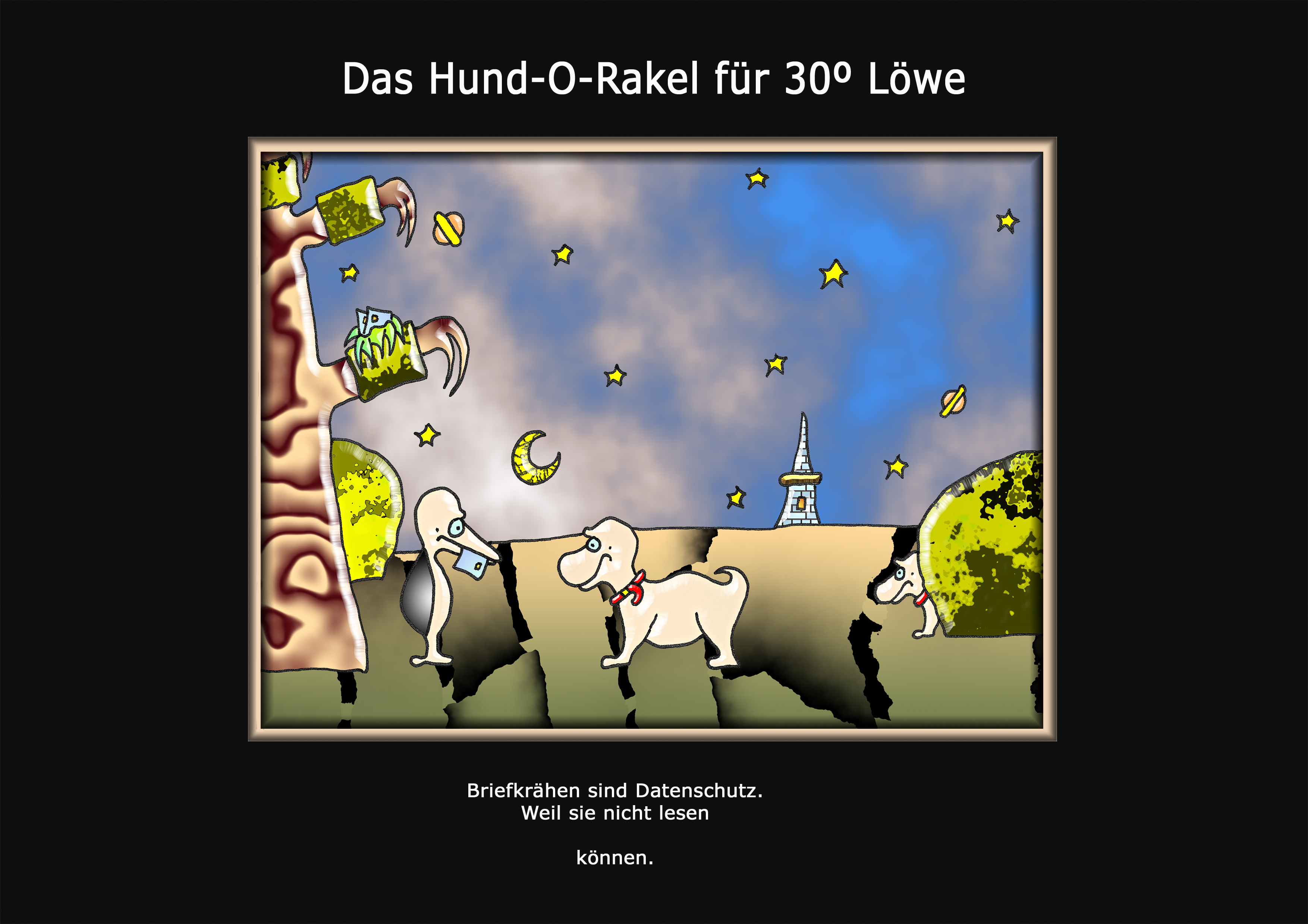 ... das hund-o-rakel ...