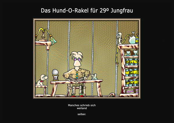 ... das hund-o-rakel ...