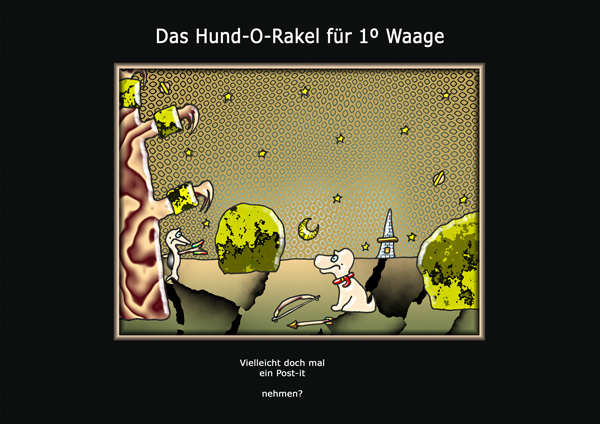 ... das hund-o-rakel ...