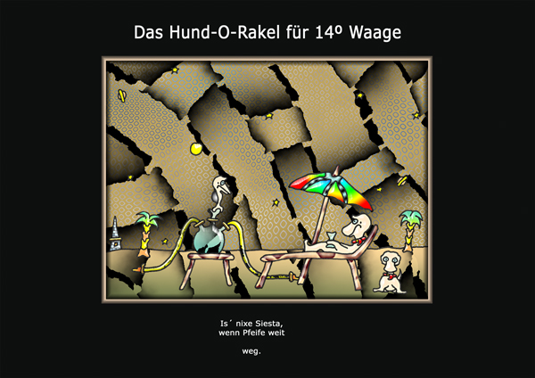 ... das hund-o-rakel ...