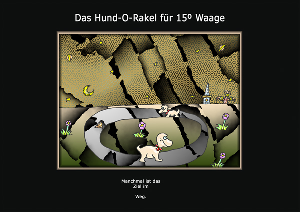 ... das hund-o-rakel ...