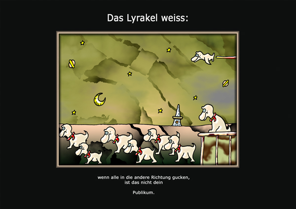 ... das Lyrakel ...