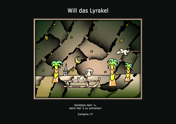 ... das Lyrakel ...